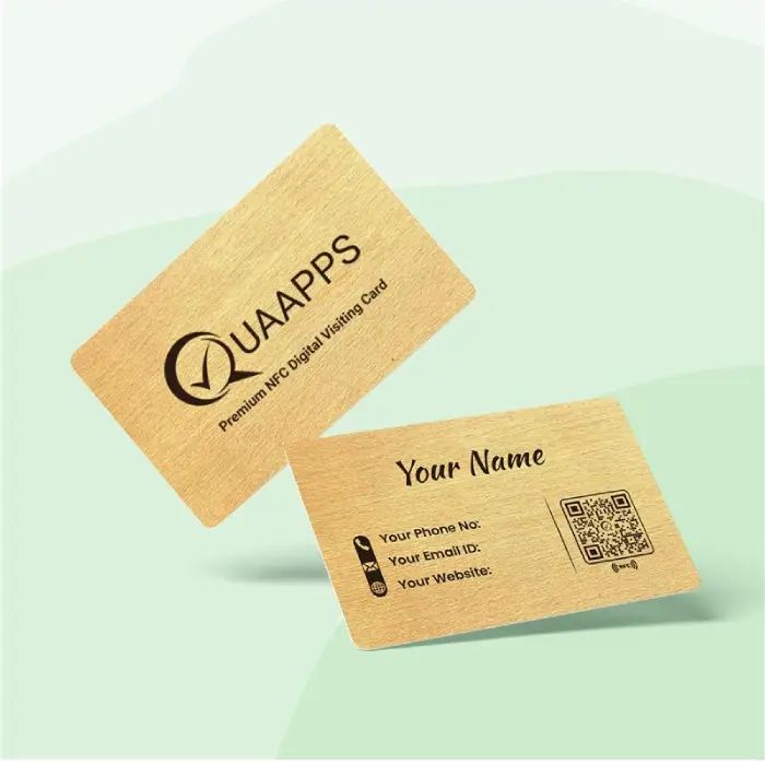 NFC Wooden Cards